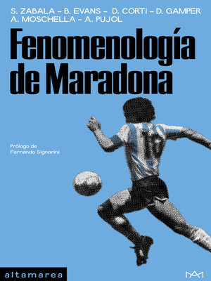 cover image of Fenomenología de Maradona